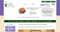 Desktop Screenshot of glenellynchamber.com